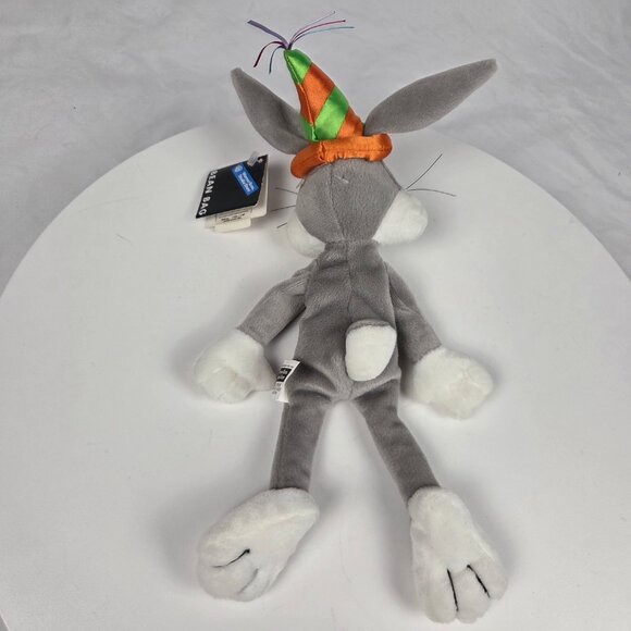 Vintage Bugs Bunny Plush Toy 1999 NWT Warner Bros Studio Store 11" - Picture 2 of 4